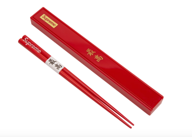 Supreme Chopsticks Set Red