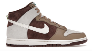 Nike Dunk High Light Chocolate