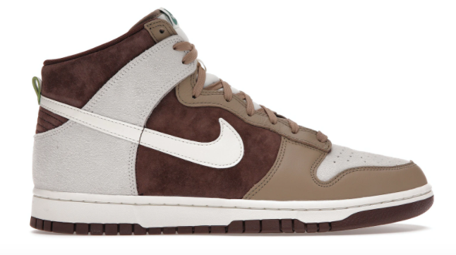Nike Dunk High Light Chocolate