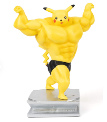 Pokemon Anime Action Figure GK Figurine Bodybuilding Series Collection