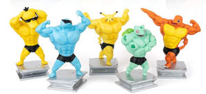 Pokemon Anime Action Figure GK Figurine Bodybuilding Series Collection