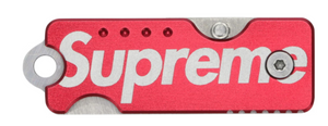 Supreme Quiet Carry Knife Red