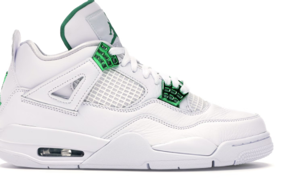 Jordan 4 Retro Metallic Green