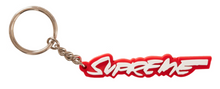 Load image into Gallery viewer, Supreme Futura Logo Keychain Red
