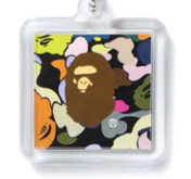 Load image into Gallery viewer, BAPE Camo Keychain
