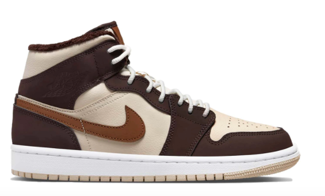 Jordan 1 Mid SE Brown Basalt Oatmeal (W)