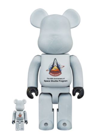 Bearbrick Space Shuttle 100% & 400% Set