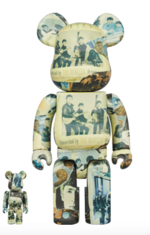 Bearbrick The Beatles 'Anthology' 100% & 400% Set