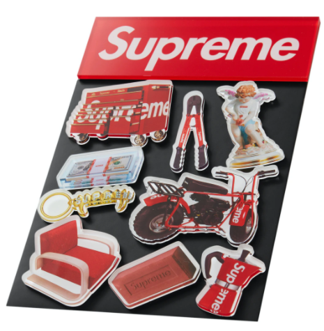 Supreme Magnets (10 Pack) Multicolor