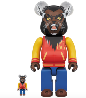 Bearbrick x Michael Jackson WEREWOLF 100% & 400% Set