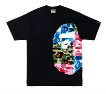 Load image into Gallery viewer, BAPE ABC Camo Side Big Ape Head Tee
