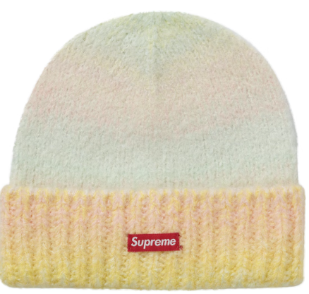 Supreme Gradient Stripe Beanie Solid