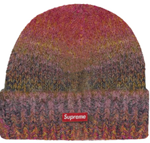 Load image into Gallery viewer, Supreme Gradient Stripe Beanie Solid
