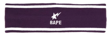 Load image into Gallery viewer, BAPE Bapesta Headband
