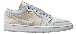 Jordan 1 Low Canvas Grey Cream (W)