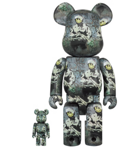 Bearbrick Riot Cop 100% & 400% Set