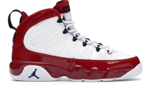 Jordan 9 Retro White Gym Red (GS)