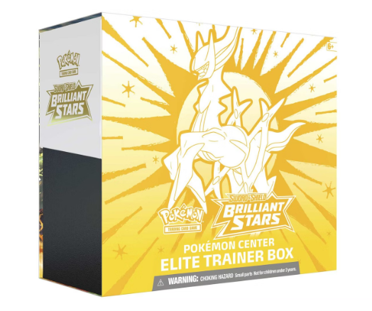 Pokémon TCG Sword & Shield Brilliant Stars Pokémon Center Elite Trainer Box