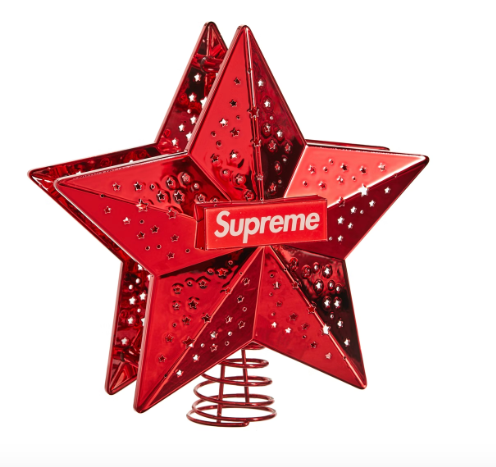 Supreme Projecting Star Tree Topper (US Plug) Red