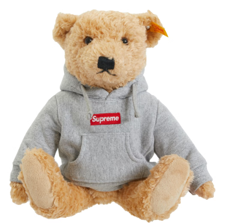 Supreme Steiff Bear Heather Grey