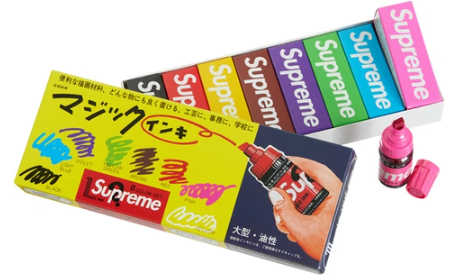 Supreme Magic Ink Markers (Set of 8) Multicolor