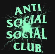 Load image into Gallery viewer, Anti Social Social Club Pain Tee &quot;Glow in the Dark&quot;
