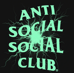 Anti Social Social Club Pain Tee "Glow in the Dark"