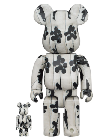 Bearbrick Flying Balloons Girl