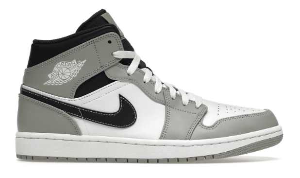 Jordan 1 Mid Light Smoke Grey Anthracite