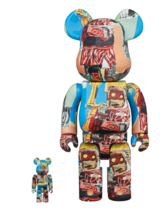 Bearbrick JEAN-MICHEL BASQUIAT #6 100% & 400% Set