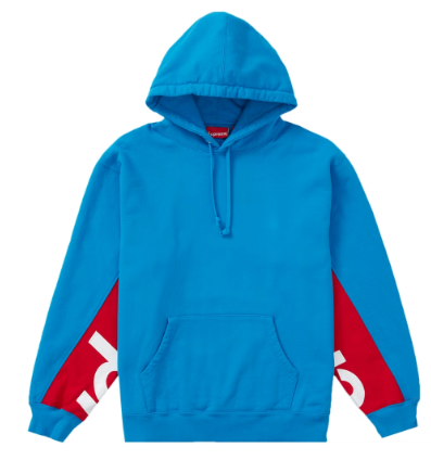 Supreme Cropped Panels Hooded Sweatshirt