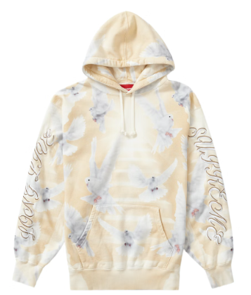 Supreme Doves Hooded Sweatshirt (SS22) Tan