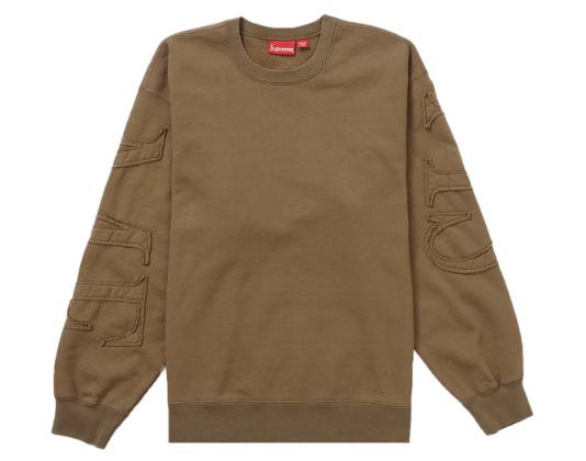 Supreme Tonal Applique Crewneck