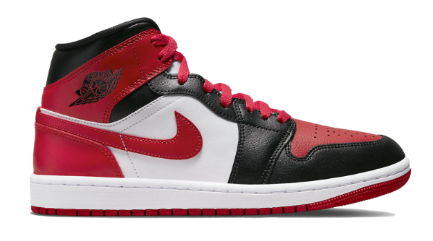 Jordan 1 Mid Alternate Bred Toe (W)