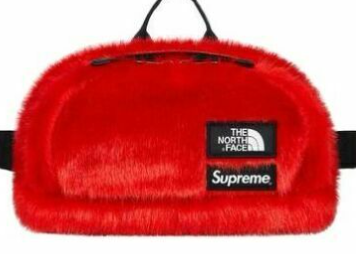 Supreme The North Face Faux Fur Waist Bag
