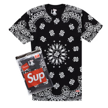 Load image into Gallery viewer, Supreme Hanes Bandana Tagless Tees (2 Pack)
