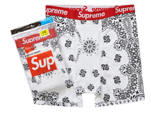 Load image into Gallery viewer, Supreme Hanes Bandana Boxer Briefs (2 Pack)

