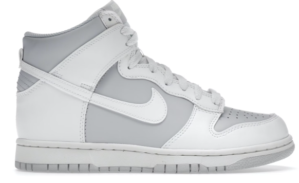 Nike Dunk High Summit White Football Grey