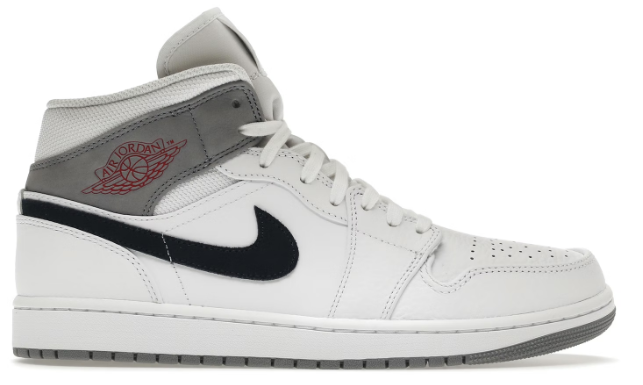 Jordan 1 Mid Paris White