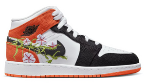 Jordan 1 Mid SE Basketball Blossom (GS)