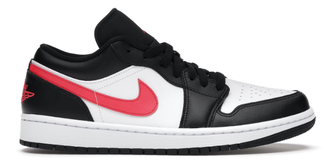 Jordan 1 Low Black Siren Red (W)