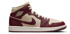 Jordan 1 Mid Split Beach Cherrywood Red (W)