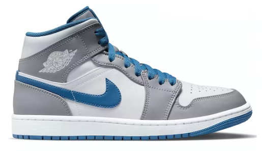 Jordan 1 Mid True Blue