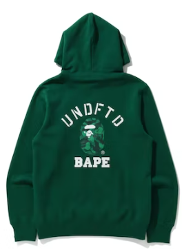 BAPE x Undefeated Pullover Hoodie