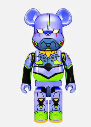 Bearbrick EVA-01 (Plating Ver.) 1000%