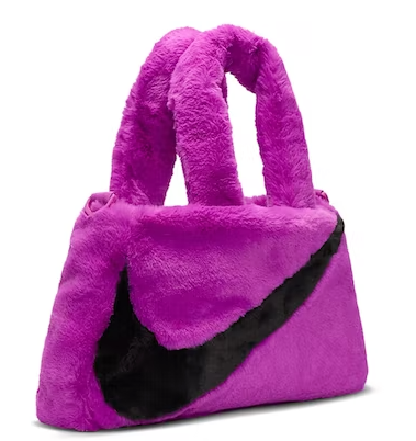 Nike Faux Fur Tote Bag