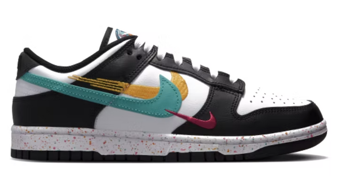 Nike Dunk Low Multiple Swooshes White Washed Teal (W)