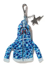 Load image into Gallery viewer, BAPE Shark Full Zip Hoodie Keychain
