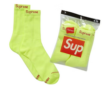 Load image into Gallery viewer, Supreme Hanes Flourescent Yellow
