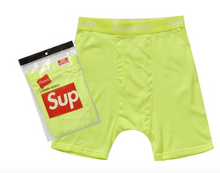 Load image into Gallery viewer, Supreme Hanes Flourescent Yellow
